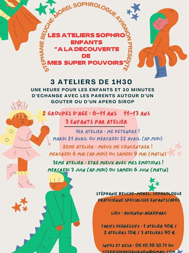 A la découverte de mes super pouvoirs