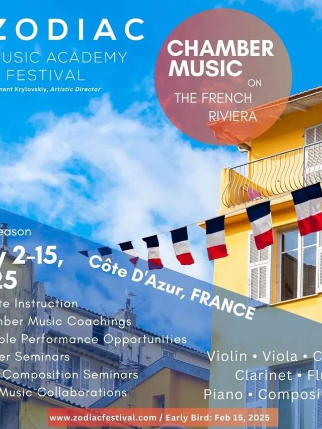 Festival Zodiac Music Academy "Sainte Croix"