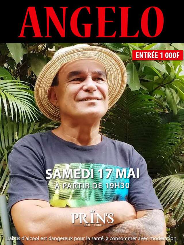 Concert Angelo - Prin's Bar Tahiti
