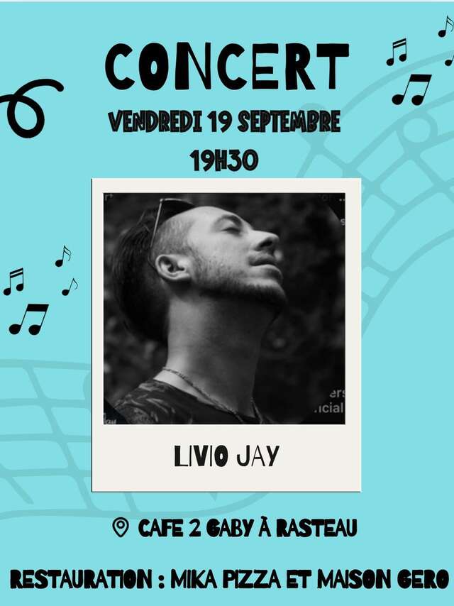 Livio Jay concert at Café 2 Gaby