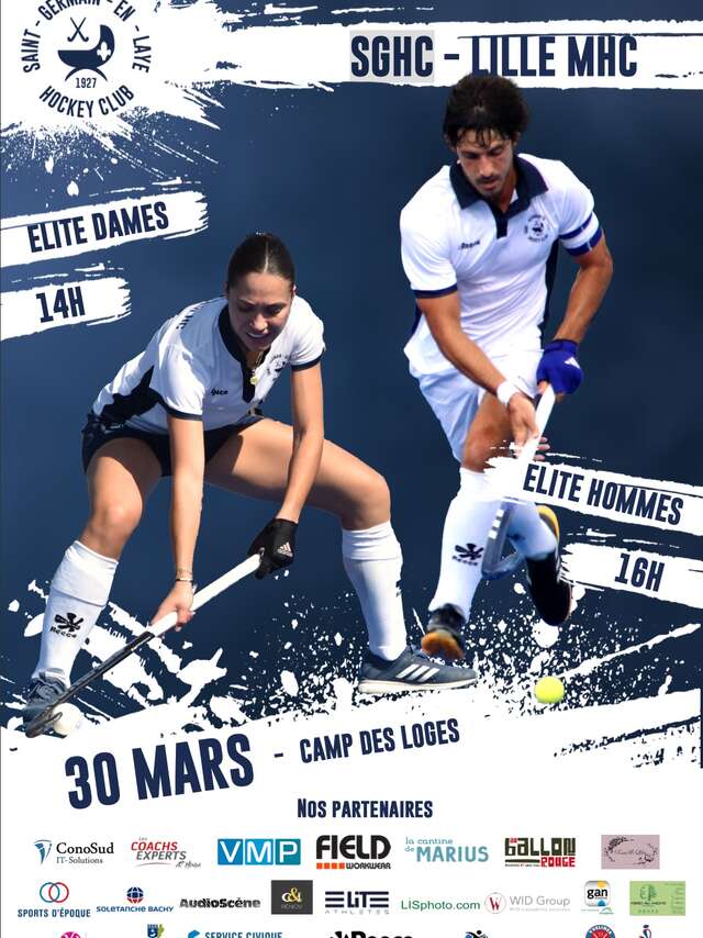 Championnat de France Elite Dames et Hommes de hockey sur gazon : SGHC - Lille MHC