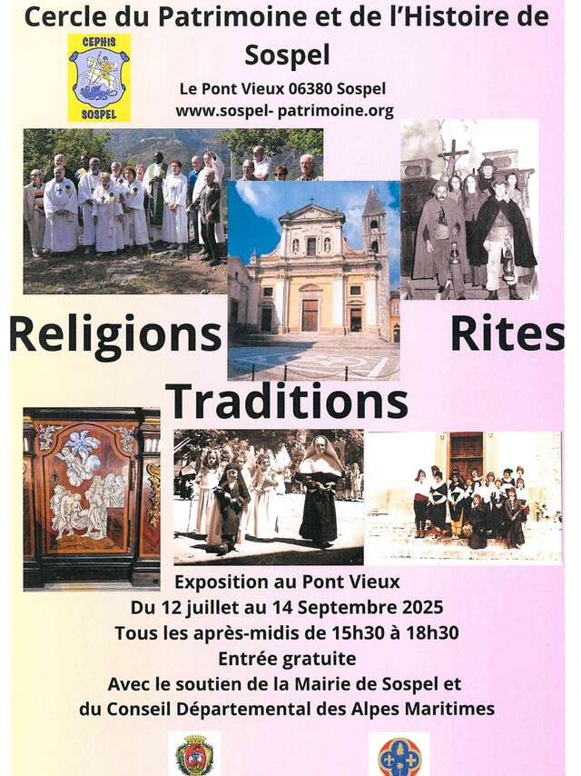 Rites, religions and traditions" exhibition"