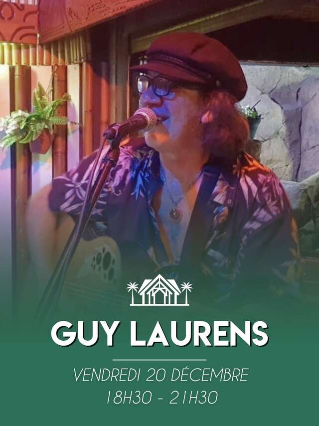 Guy Laurens en concert à L'Instant Présent