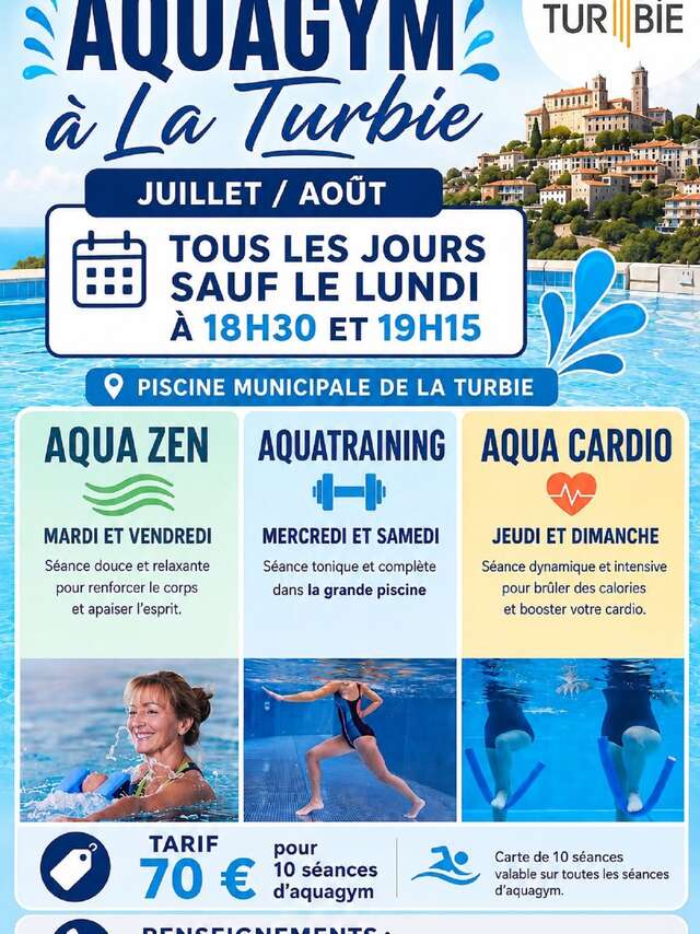 Acquagym a La Turbie