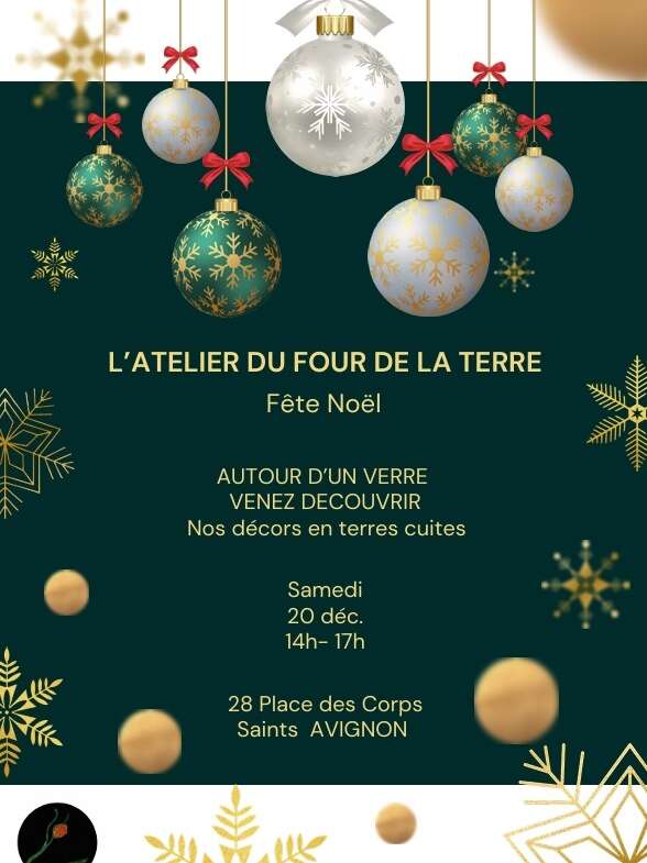L'Atelier du Four de la Terre fête Noël