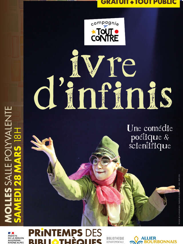 Spectacle jeune public "Ivre d'infinis"