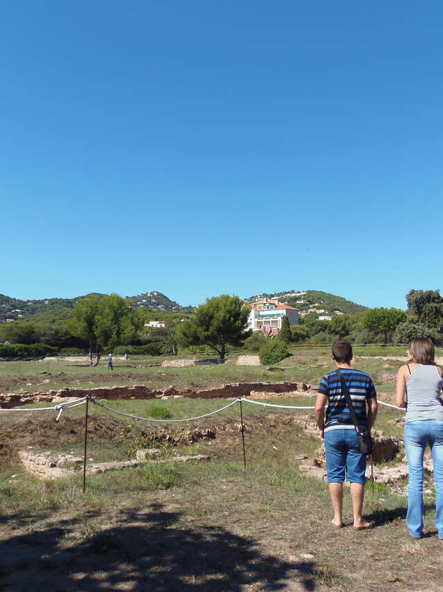 Parcours autonome du site archéologique d'Olbia