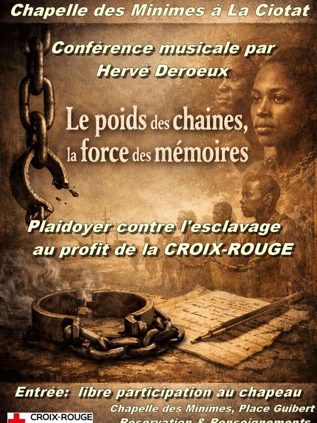 Musical lecture: The Weight of Chains, the Power of Memories by Hervé Deroeux