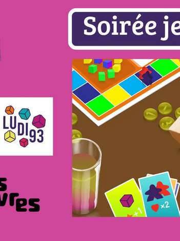 Soirée jeux de société avec Ludi 93
