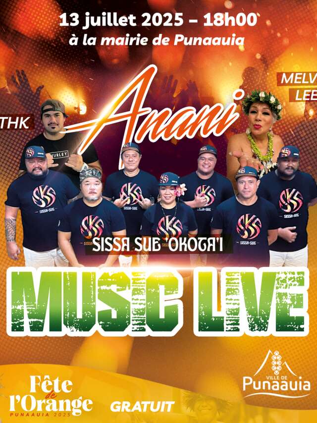 Anani Music Live - Orange Festival