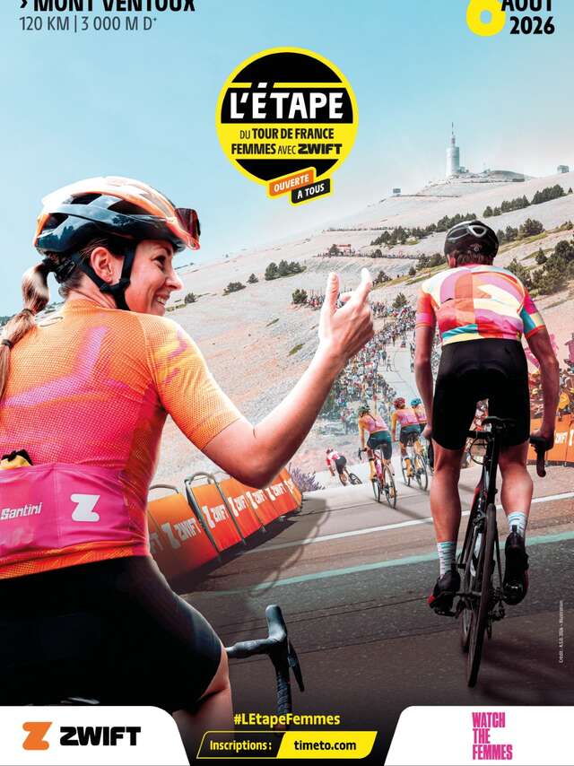 L’Étape du Tour de France Femmes avec Zwift