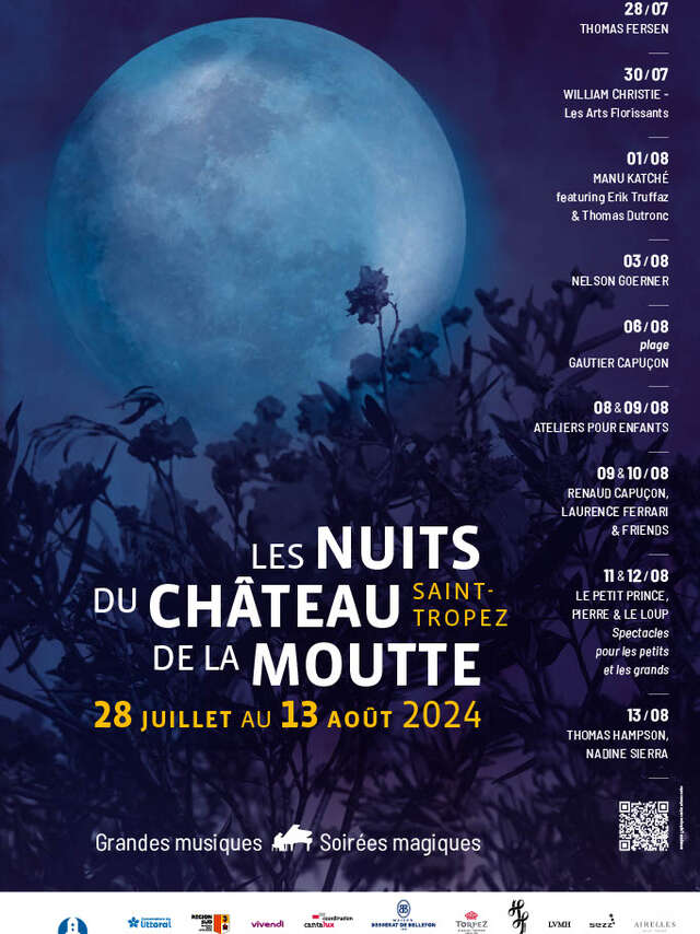 RENAUD CAPUÇON, LAURENCE FERRARI & FRIENDS - Les Nuits du Château de la Moutte 2024