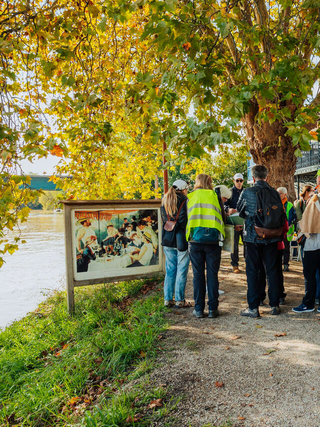 Randonnée culturelle de Chatou à Croissy-sur-Seine "Sur les pas des Impressionnistes "