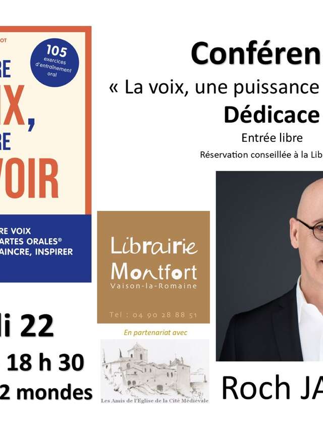 Conférence & Dédicace avec Roch Jamelot
