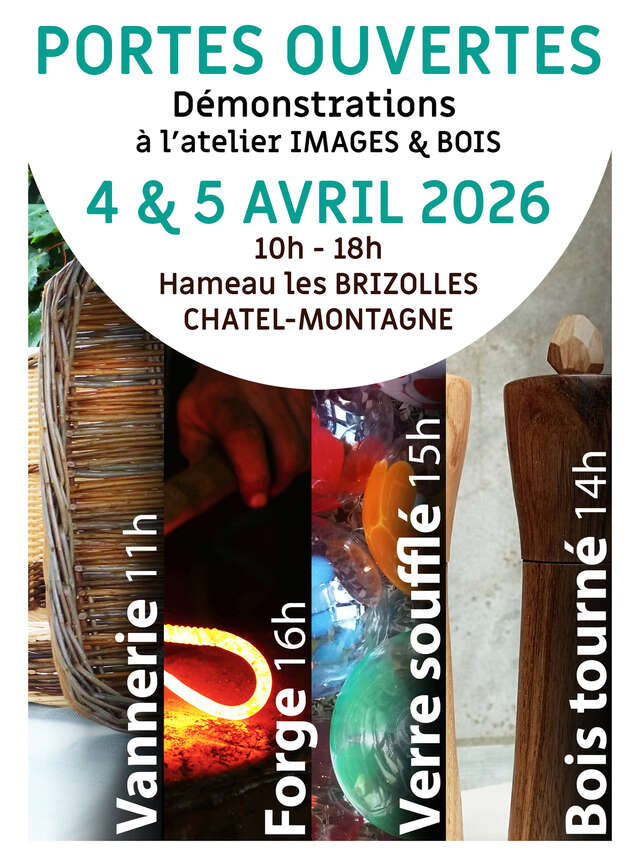 Journée portes ouvertes à l'atelier Images et Bois