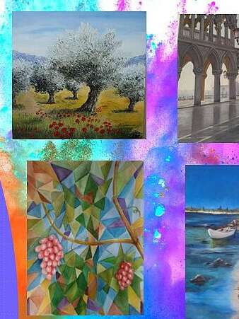 Collectif peinture Palette 83