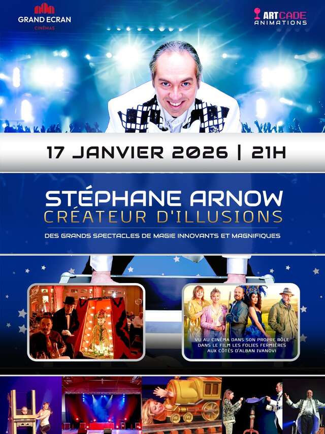 Spectacle de magie au cinéma