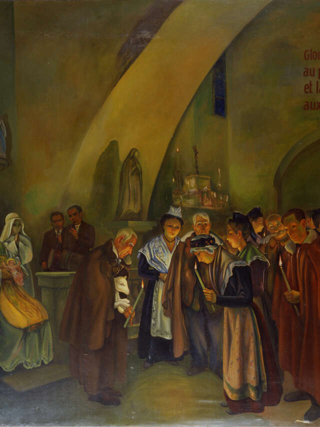 Messe de minuit traditionnelle avec cérémonie de pastrage