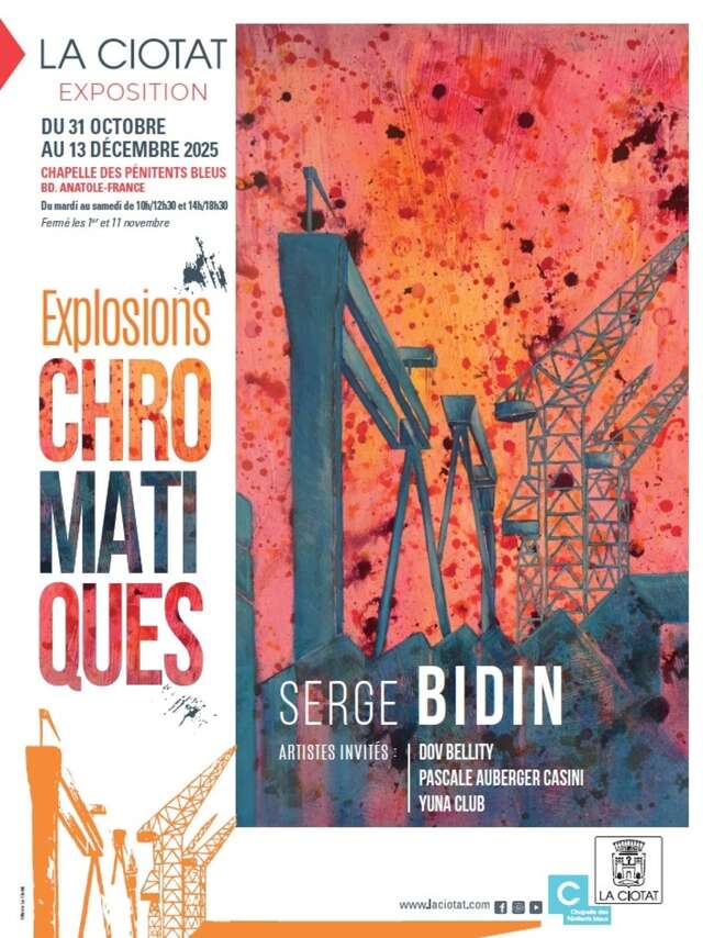 Exhibition of paintings, sculptures and photographs Explosions Chromatiques