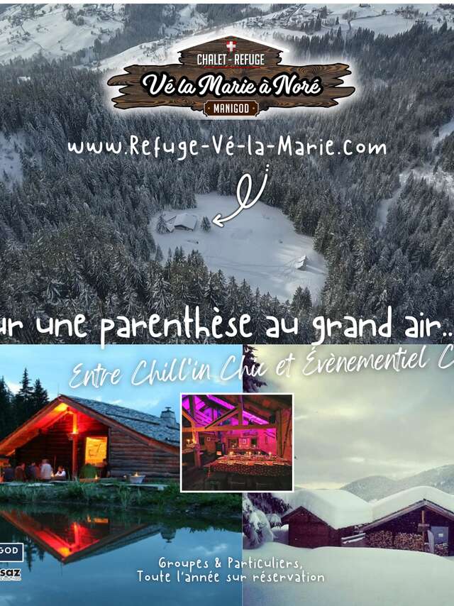 Chalet Refuge Vé La Marie à Noré