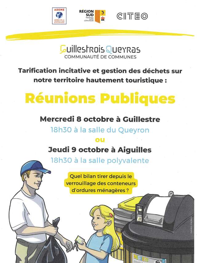 Réunion publique : Quel bilan tirer depuis le verrouillage des conteneurs d'ordures ménagères ?