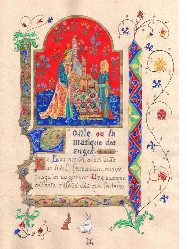 Créa’Patrimoine - Atelier de calligraphie