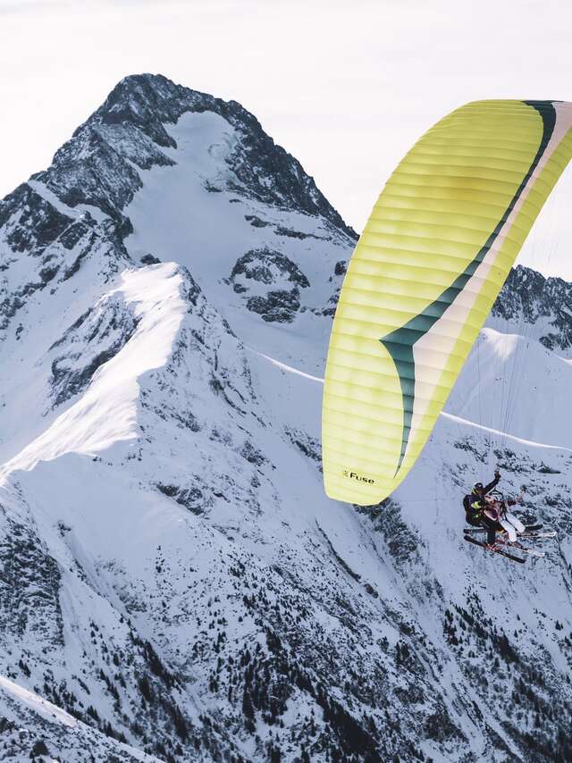 Paragliding flight -  Air 2 Alpes
