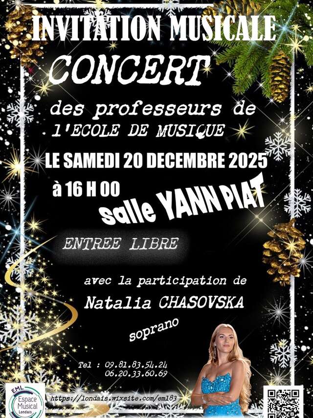 Christmas concert by Espace Musical Londais