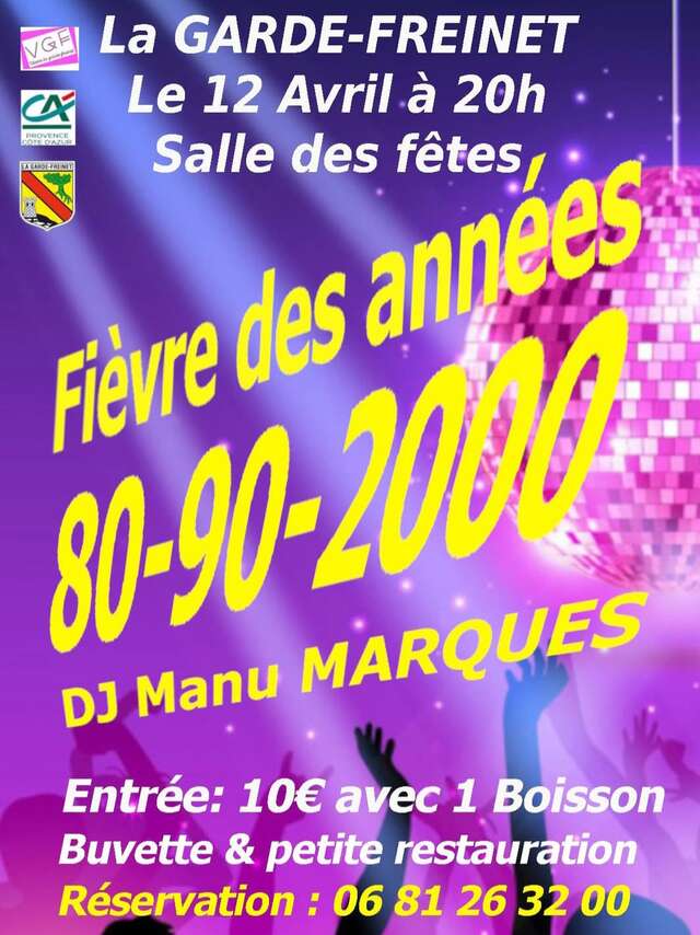 Fièvre des années 80's, 90's, 2000's