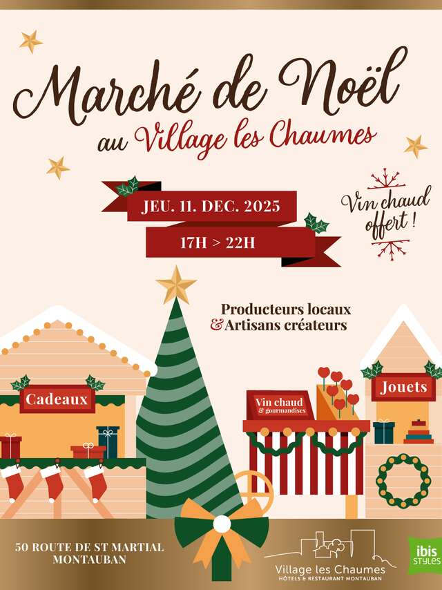 Marché de Noel au village les Chaumes