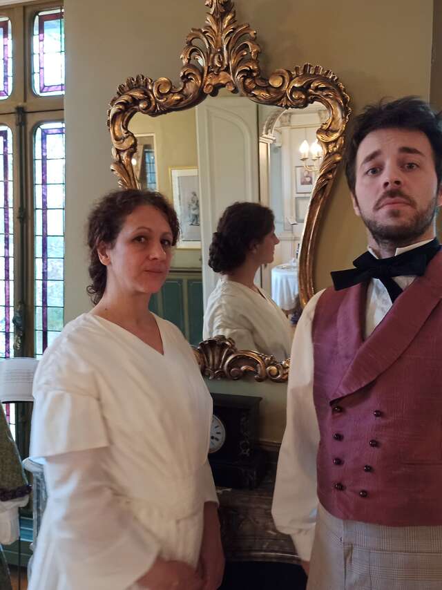 Visites avec interventions théâtralisées
