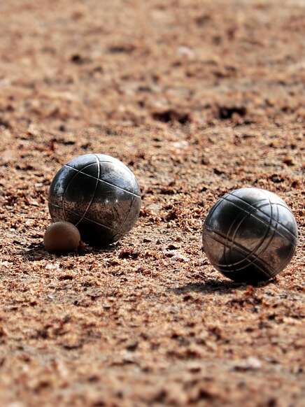 Concours de pétanque