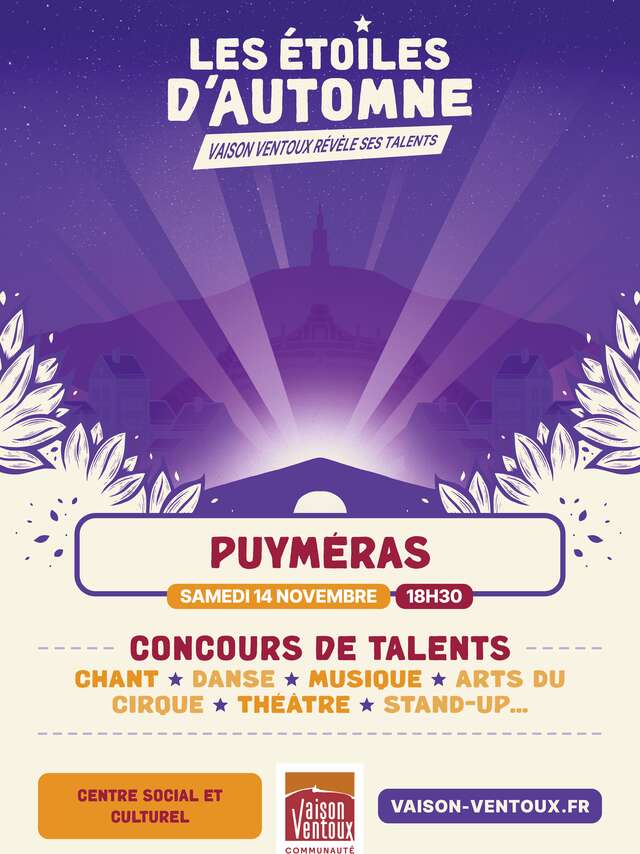 "Autumn Stars" in Puyméras