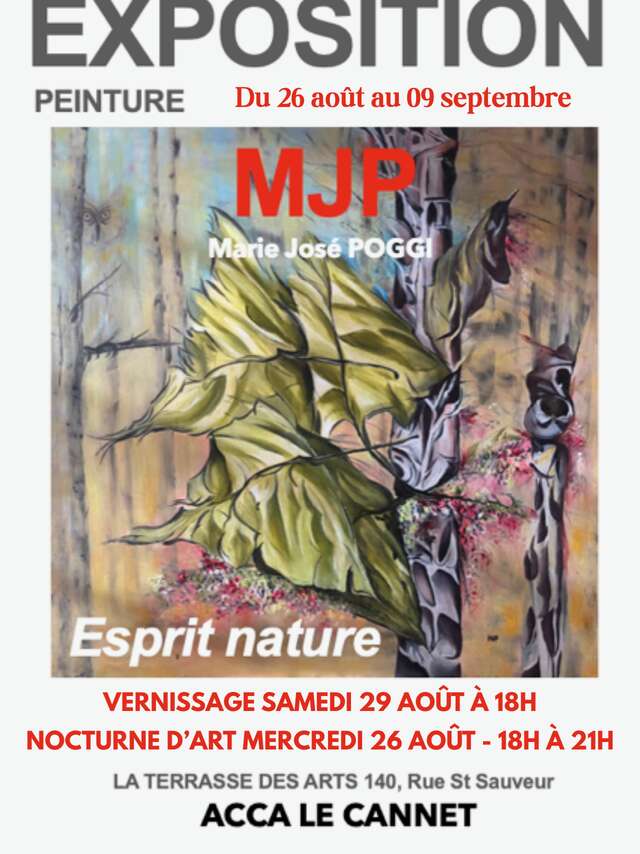 "Esprit nature" exposition de Marie José Poggi - ACCA