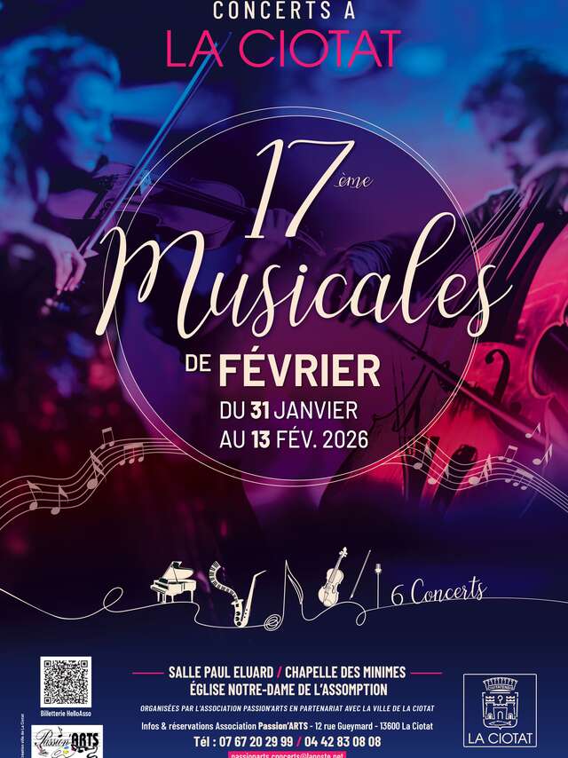 Il 17° festival Les Musicales de Février