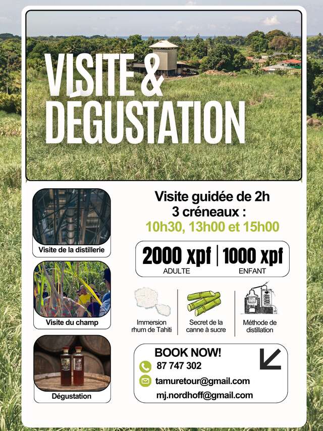 Tamure Tour - Visite & Dégustation