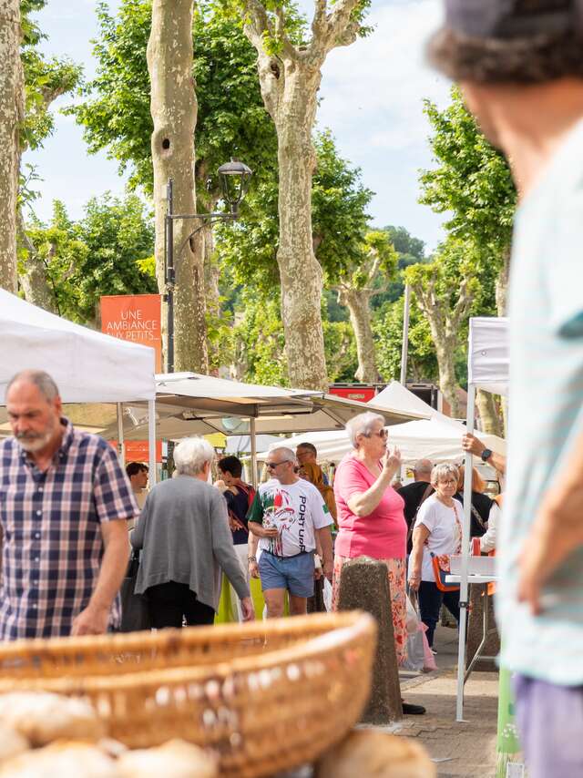 Marché local de Cusset