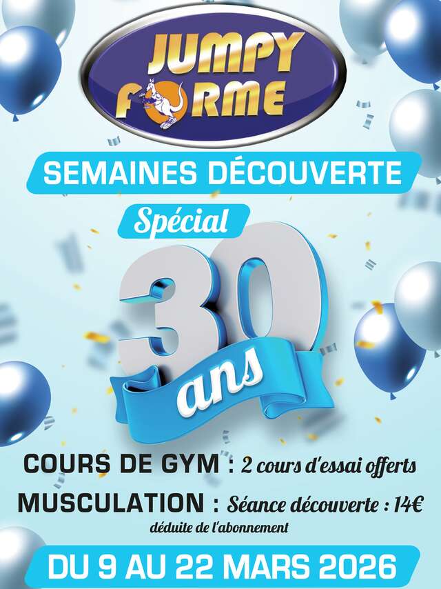 Speciale 30e jubileumweek - Jumpy Forme