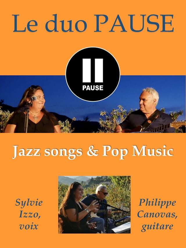 "Duo PAUSE, Jazz Songs and Pop Music" - Concert - Théâtre des 2 Mondes