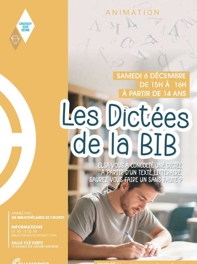 Les dictées de la Bib