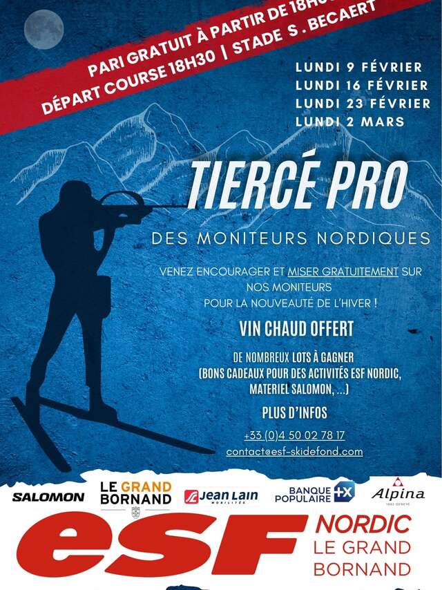 Tiercé pro von den ESF Nordic-Lehrern