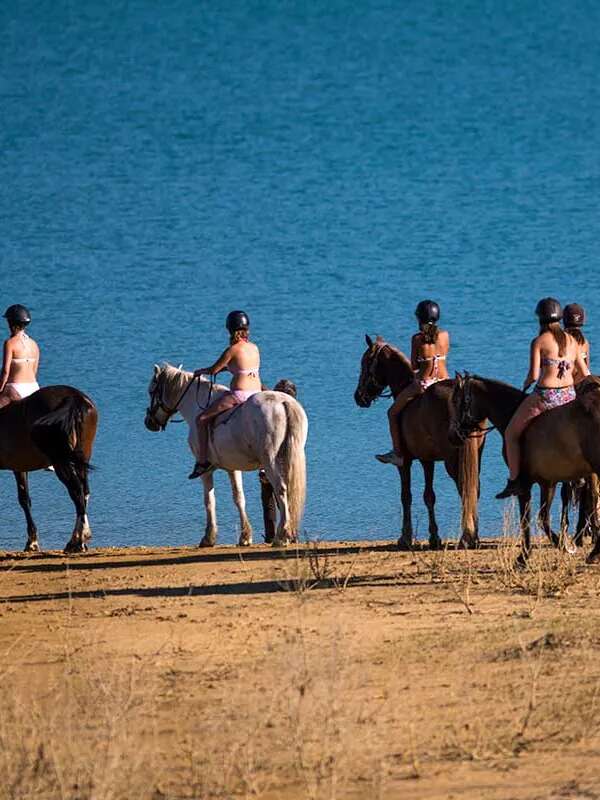 Découverte à cheval des beautés ariégeoises