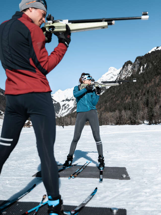 Biathlon tir à 10 m : mini-collectifs