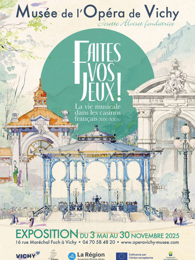 Exposition "Faites vos jeux ! La vie musicale dans les casinos français"