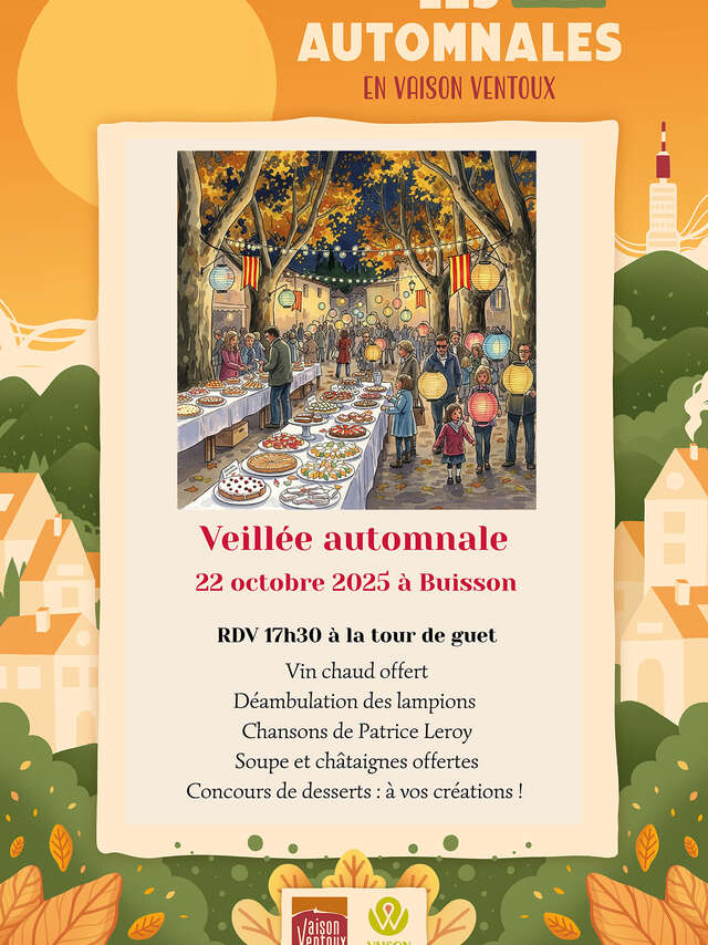 Herbstwache in Buisson - Les Automnales en Vaison Ventoux