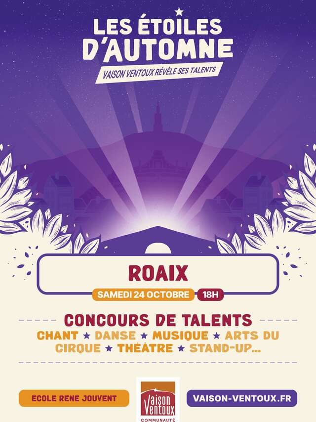 "Les étoiles d'automne" à Roaix