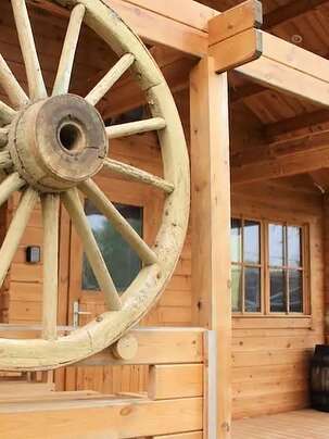 Chalet "Pyrénéen" à la ferme Cosméane