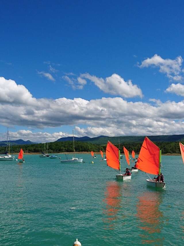 Stage de voile avec le club de voile de Léran