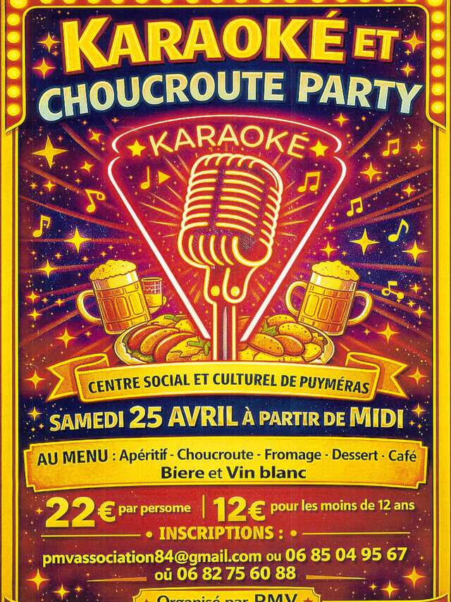 Karaoke-Abend und Sauerkrautparty