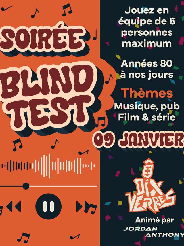 Soirée Blind Test et DJ